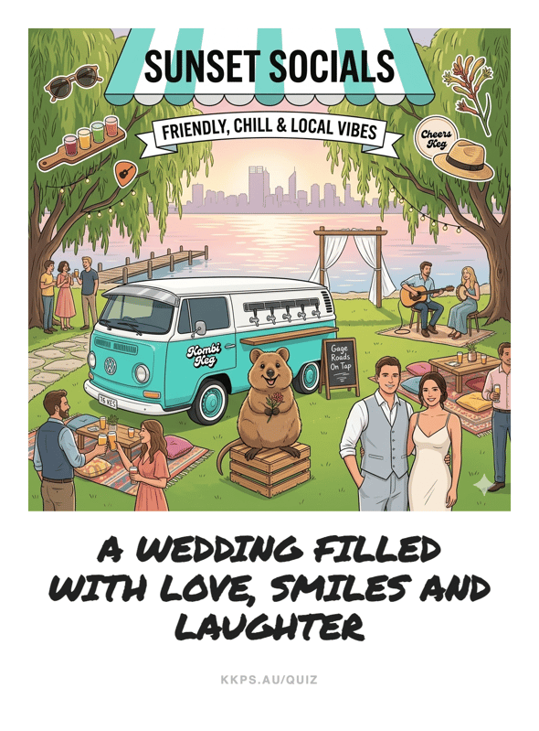 Kombi-Keg-A WEDDING FILLED WITH LOVE, SMILES AND LAUGHTER